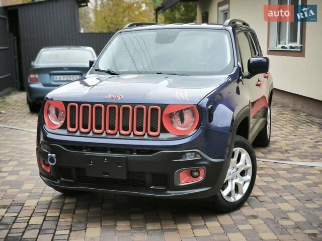 Синій Джип Ренегат, об'ємом двигуна 2.36 л та пробігом 122 тис. км за 12850 $, фото 1 на Automoto.ua