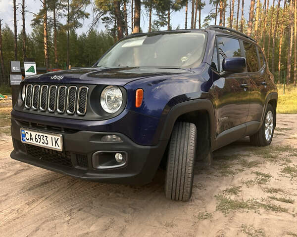 Синий Джип Ренегат, объемом двигателя 2.36 л и пробегом 313 тыс. км за 11400 $, фото 1 на Automoto.ua