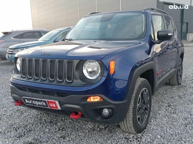 Синий Джип Ренегат, объемом двигателя 2.4 л и пробегом 156 тыс. км за 12990 $, фото 1 на Automoto.ua