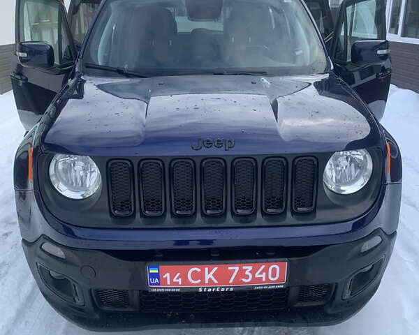 Синий Джип Ренегат, объемом двигателя 2.4 л и пробегом 109 тыс. км за 13800 $, фото 1 на Automoto.ua