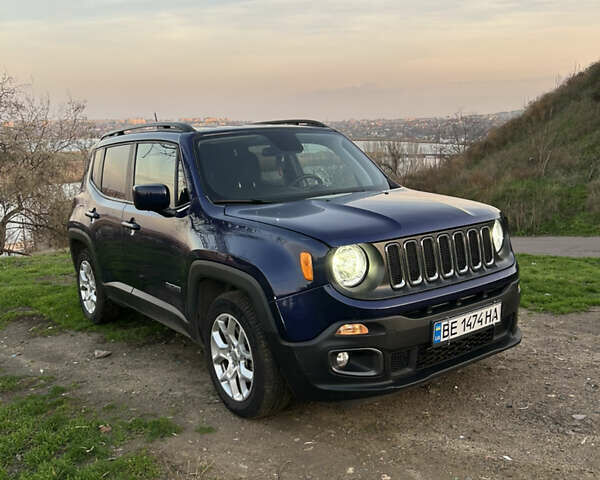Синий Джип Ренегат, объемом двигателя 2.36 л и пробегом 54 тыс. км за 13500 $, фото 1 на Automoto.ua