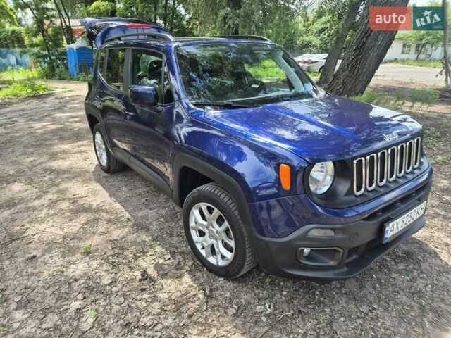 Синий Джип Ренегат, объемом двигателя 2.36 л и пробегом 103 тыс. км за 15500 $, фото 1 на Automoto.ua