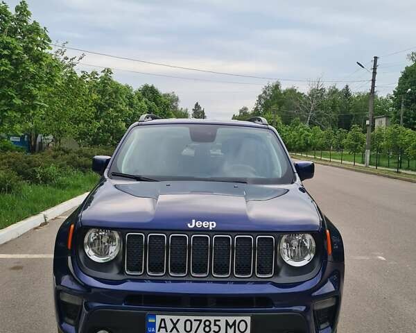 Синий Джип Ренегат, объемом двигателя 2.4 л и пробегом 61 тыс. км за 15000 $, фото 1 на Automoto.ua