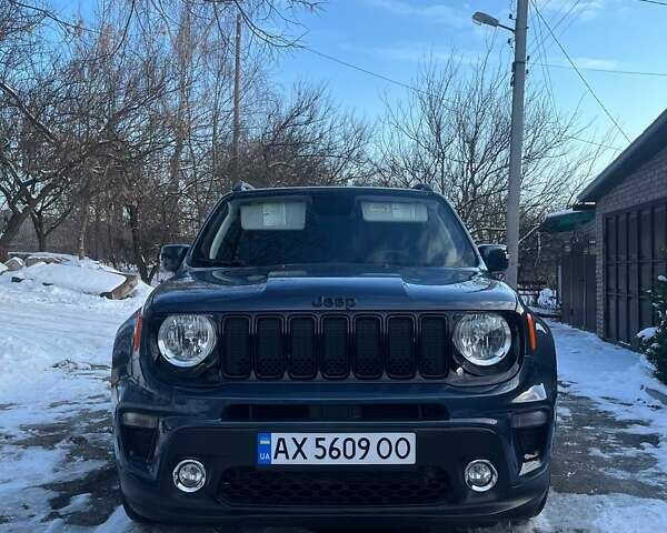 Синий Джип Ренегат, объемом двигателя 2.4 л и пробегом 43 тыс. км за 14500 $, фото 1 на Automoto.ua