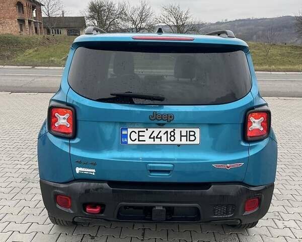 Синій Джип Ренегат, об'ємом двигуна 1.3 л та пробігом 87 тис. км за 19000 $, фото 1 на Automoto.ua