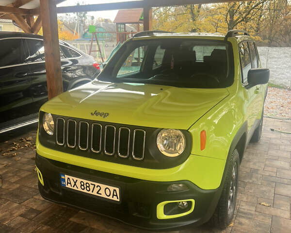 Джип Ренегат 2018 в Люботине на Automoto.ua Зеленый Джип Ренегат, объемом двигателя 2.36 л и пробегом 126 тыс. км за 13000 $, фото 1 на Automoto.ua