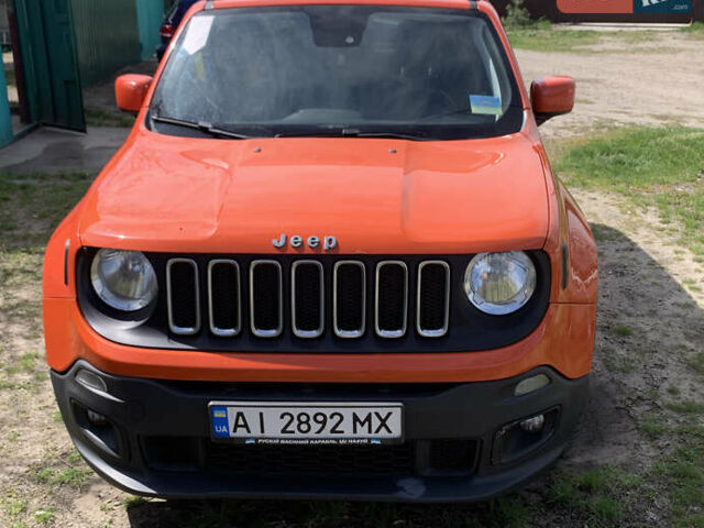 Оранжевый Джип Ренегат, объемом двигателя 2.36 л и пробегом 94 тыс. км за 11200 $, фото 1 на Automoto.ua