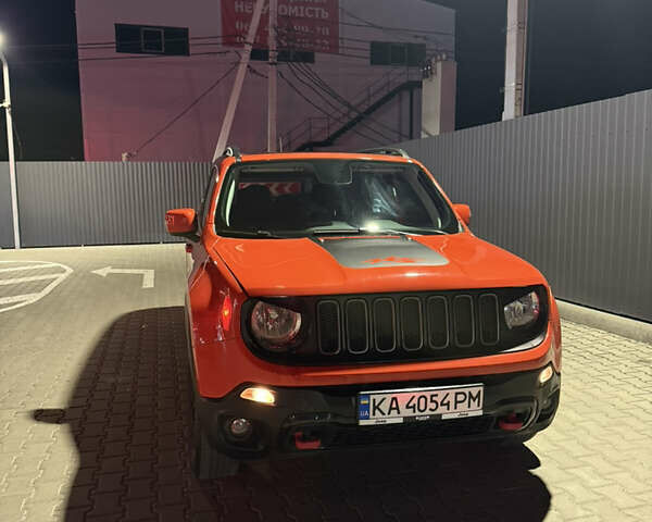 Джип Ренегат 2018 в Киеве на Automoto.ua Оранжевый Джип Ренегат, объемом двигателя 2.36 л и пробегом 154 тыс. км за 14600 $, фото 1 на Automoto.ua