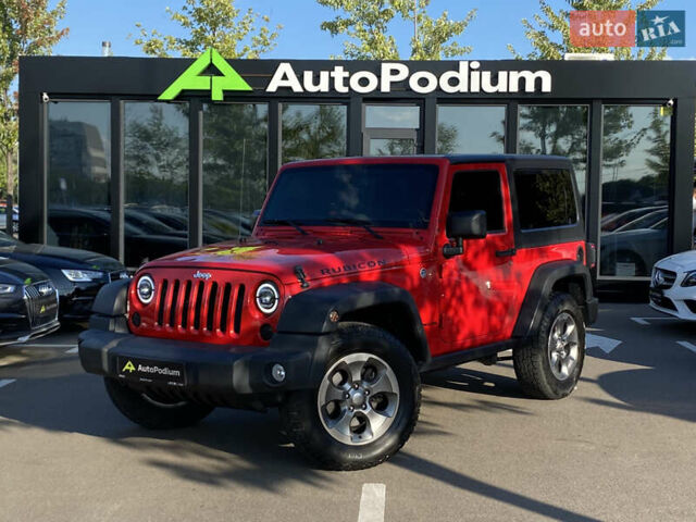 Червоний Джип Wrangler, об'ємом двигуна 2.8 л та пробігом 103 тис. км за 35200 $, фото 1 на Automoto.ua