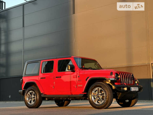 Джип Вранглер 2019 в Киеве на Automoto.ua Красный Джип Вранглер, объемом двигателя 2 л и пробегом 53 тыс. км за 36500 $, фото 1 на Automoto.ua