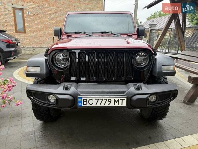 Червоний Джип Wrangler, об'ємом двигуна 3.6 л та пробігом 38 тис. км за 48900 $, фото 1 на Automoto.ua