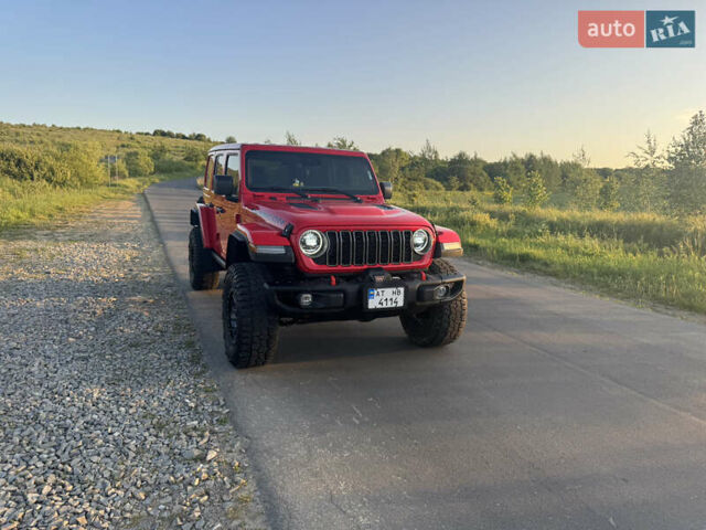 Красный Джип Вранглер, объемом двигателя 3.6 л и пробегом 4 тыс. км за 70000 $, фото 1 на Automoto.ua