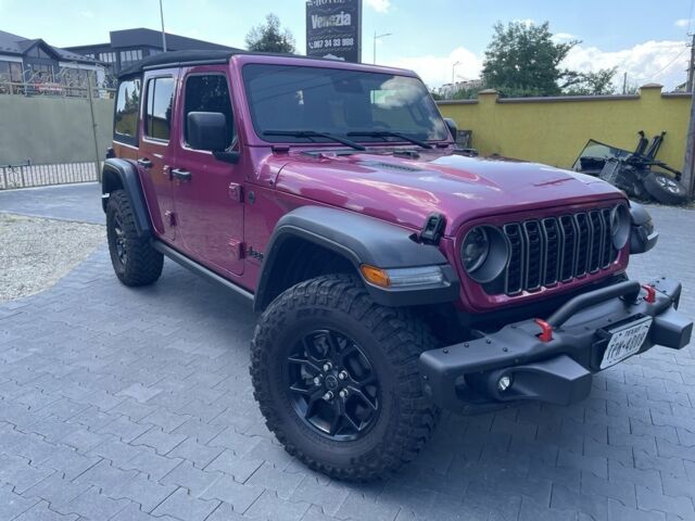 Красный Джип Вранглер, объемом двигателя 3.6 л и пробегом 10 тыс. км за 49999 $, фото 1 на Automoto.ua