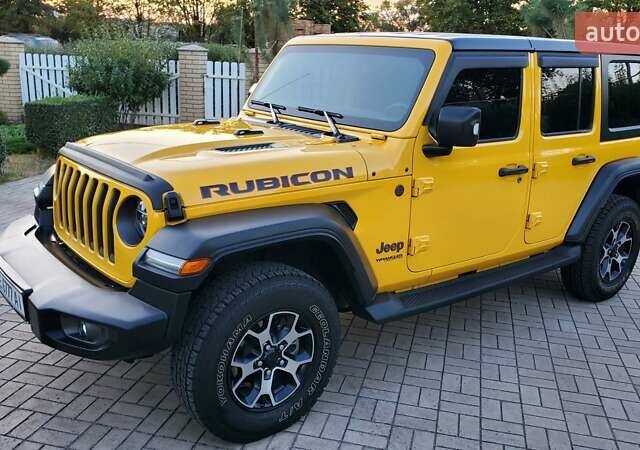 Жовтий Джип Wrangler, об'ємом двигуна 2 л та пробігом 10 тис. км за 60000 $, фото 1 на Automoto.ua