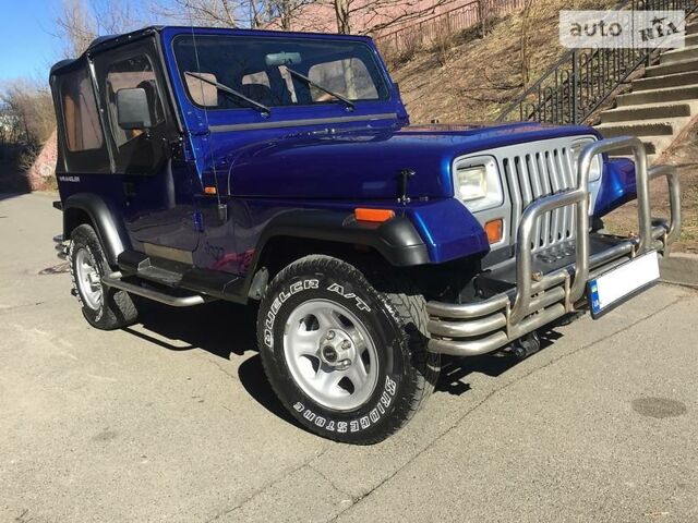 Синій Джип Wrangler, об'ємом двигуна 2.5 л та пробігом 113 тис. км за 7999 $, фото 1 на Automoto.ua