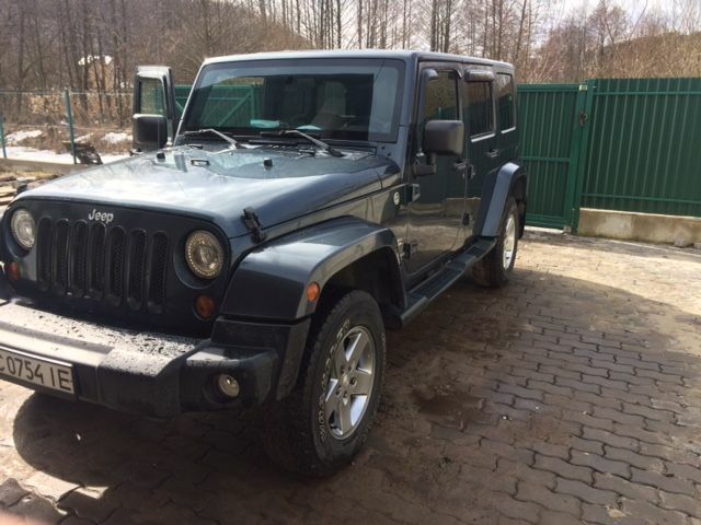 Синій Джип Wrangler, об'ємом двигуна 3.8 л та пробігом 176 тис. км за 24500 $, фото 1 на Automoto.ua