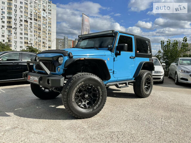 Синій Джип Wrangler, об'ємом двигуна 3.6 л та пробігом 87 тис. км за 32900 $, фото 1 на Automoto.ua