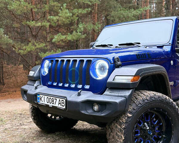 Синий Джип Вранглер, объемом двигателя 3.6 л и пробегом 85 тыс. км за 55555 $, фото 1 на Automoto.ua