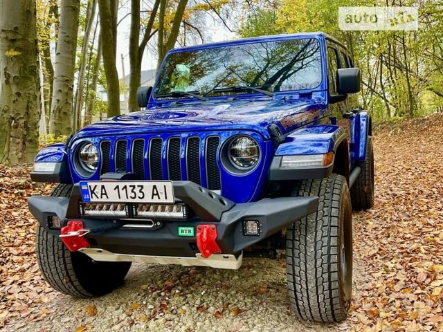 Синій Джип Wrangler, об'ємом двигуна 2.99 л та пробігом 30 тис. км за 77900 $, фото 1 на Automoto.ua