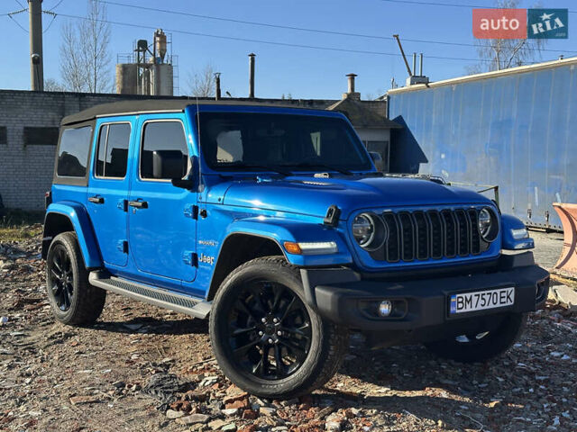 Синий Джип Вранглер, объемом двигателя 2 л и пробегом 49 тыс. км за 35500 $, фото 1 на Automoto.ua