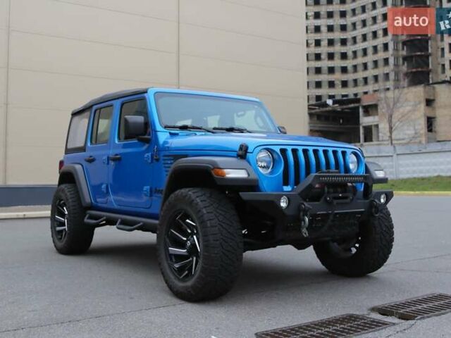 Синий Джип Вранглер, объемом двигателя 2 л и пробегом 30 тыс. км за 32000 $, фото 1 на Automoto.ua