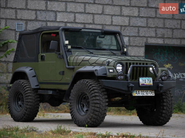 Зелений Джип Wrangler, об'ємом двигуна 4 л та пробігом 177 тис. км за 15900 $, фото 1 на Automoto.ua