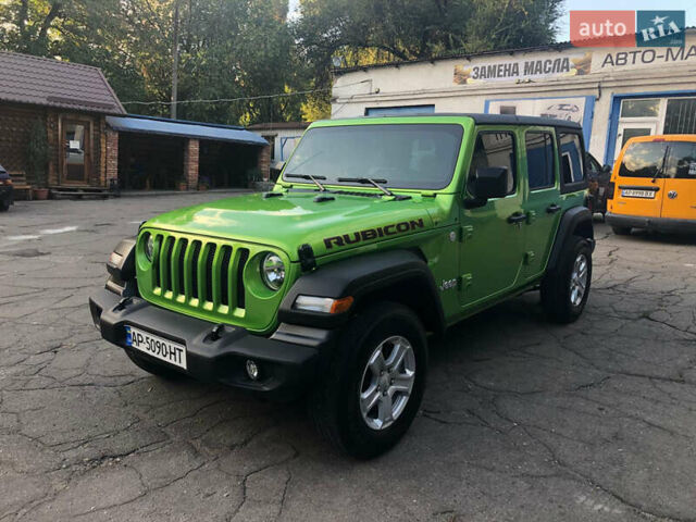 Зелений Джип Wrangler, об'ємом двигуна 2 л та пробігом 22 тис. км за 39999 $, фото 1 на Automoto.ua