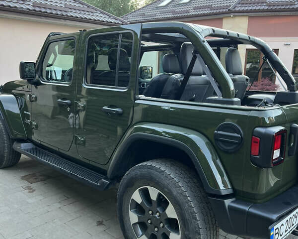 Джип Вранглер 2021 в Львове на Automoto.ua Зеленый Джип Вранглер, объемом двигателя 3.6 л и пробегом 54 тыс. км за 49000 $, фото 1 на Automoto.ua
