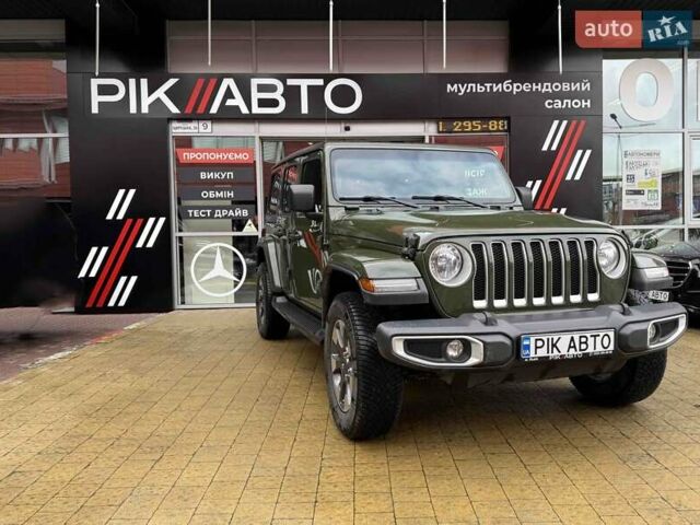 Зелений Джип Wrangler, об'ємом двигуна 3.6 л та пробігом 57 тис. км за 48900 $, фото 1 на Automoto.ua
