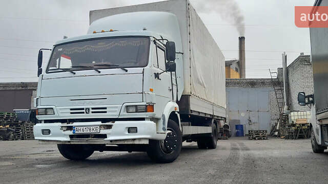Белый КамАЗ 4308, объемом двигателя 4.46 л и пробегом 750 тыс. км за 7000 $, фото 1 на Automoto.ua