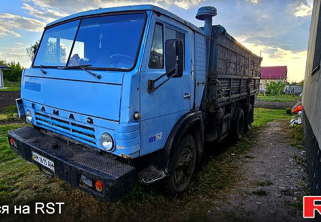 Синий КамАЗ 5320, объемом двигателя 10.9 л и пробегом 180 тыс. км за 6000 $, фото 1 на Automoto.ua