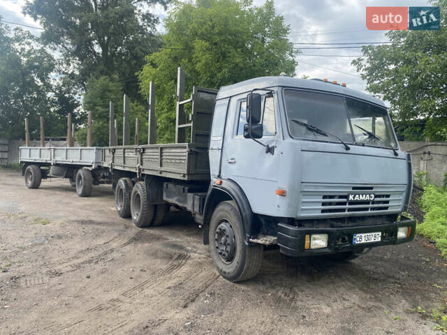 Серый КамАЗ 53215, объемом двигателя 12 л и пробегом 2 тыс. км за 15000 $, фото 1 на Automoto.ua