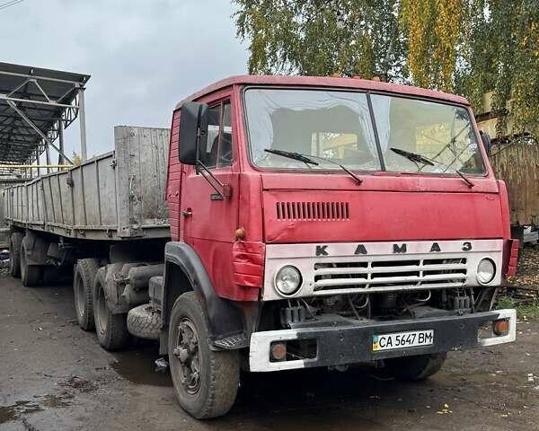 Красный КамАЗ 5410, объемом двигателя 14.86 л и пробегом 200 тыс. км за 6000 $, фото 1 на Automoto.ua