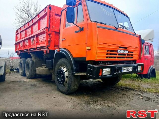 Желтый КамАЗ 55102, объемом двигателя 10.8 л и пробегом 160 тыс. км за 8300 $, фото 1 на Automoto.ua