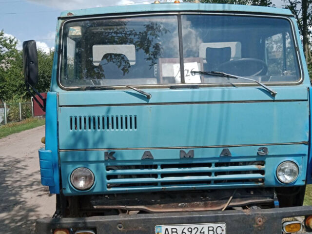 Синий КамАЗ 55102, объемом двигателя 10.85 л и пробегом 500 тыс. км за 11000 $, фото 1 на Automoto.ua