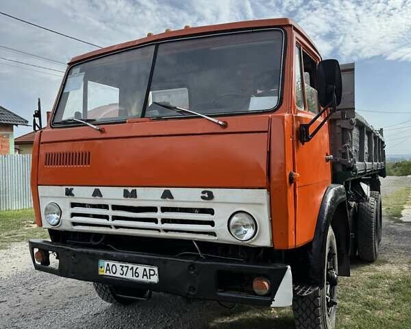 Оранжевый КамАЗ 55102, объемом двигателя 10.85 л и пробегом 120 тыс. км за 5400 $, фото 1 на Automoto.ua