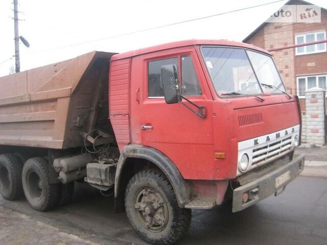 Красный КамАЗ 5511, объемом двигателя 11 л и пробегом 100 тыс. км за 6500 $, фото 1 на Automoto.ua