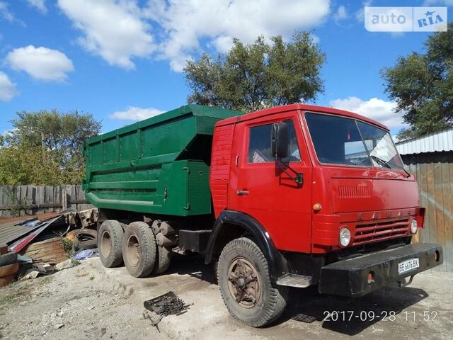 Красный КамАЗ 5511, объемом двигателя 10 л и пробегом 54 тыс. км за 10350 $, фото 1 на Automoto.ua