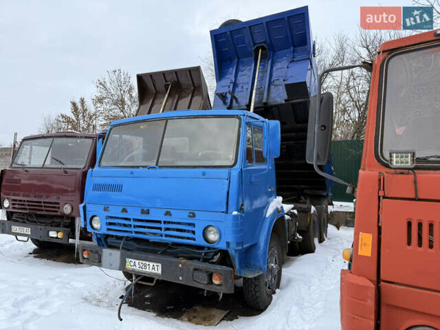 Синий КамАЗ 5511, объемом двигателя 10.8 л и пробегом 100 тыс. км за 5000 $, фото 1 на Automoto.ua