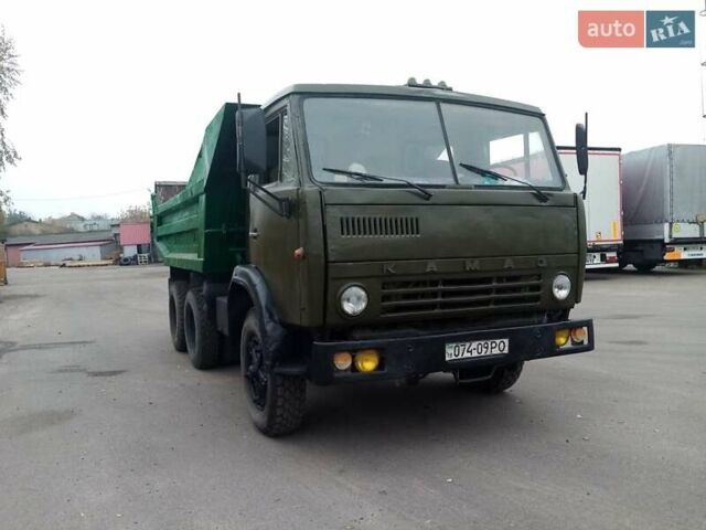 Зеленый КамАЗ 5511, объемом двигателя 10.85 л и пробегом 391 тыс. км за 7000 $, фото 1 на Automoto.ua