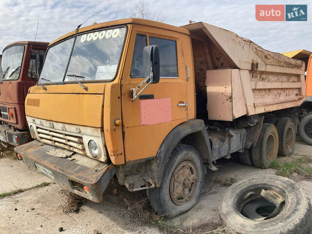 Желтый КамАЗ 55111, объемом двигателя 10.85 л и пробегом 50 тыс. км за 3500 $, фото 1 на Automoto.ua