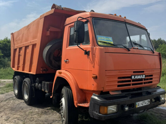 Оранжевый КамАЗ 65115, объемом двигателя 10.85 л и пробегом 602 тыс. км за 15000 $, фото 1 на Automoto.ua