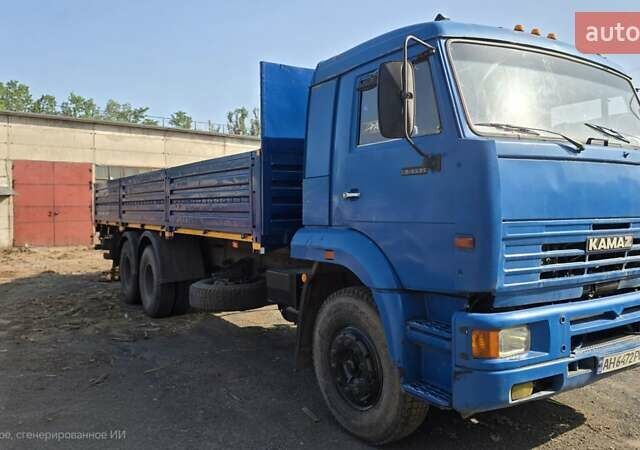 Синий КамАЗ 65117, объемом двигателя 10.85 л и пробегом 363 тыс. км за 15800 $, фото 1 на Automoto.ua
