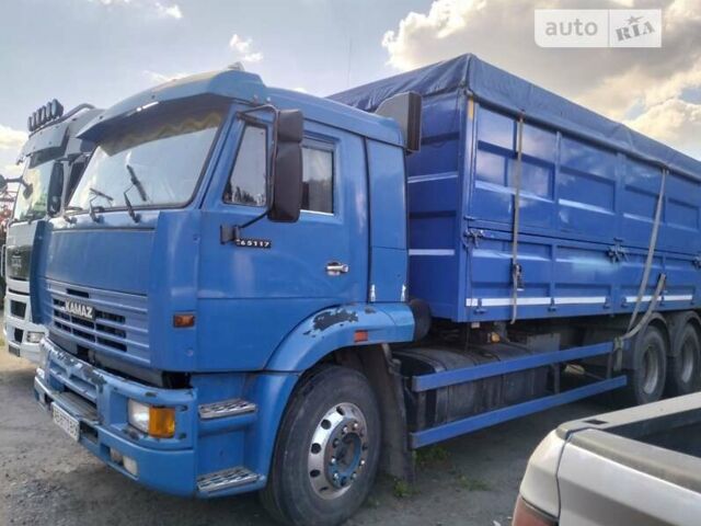 Синий КамАЗ 65117, объемом двигателя 10.8 л и пробегом 265 тыс. км за 37000 $, фото 1 на Automoto.ua