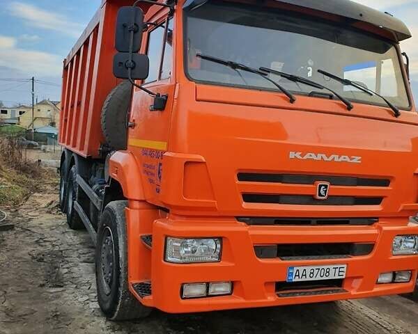 Помаранчевий КамАЗ 6520, об'ємом двигуна 11.76 л та пробігом 186 тис. км за 44000 $, фото 1 на Automoto.ua