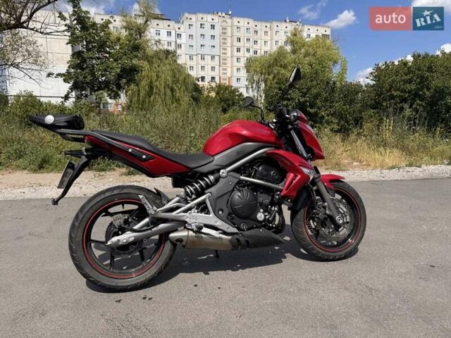 Красный Кавасаки ER-4N, объемом двигателя 0.4 л и пробегом 15 тыс. км за 4400 $, фото 1 на Automoto.ua