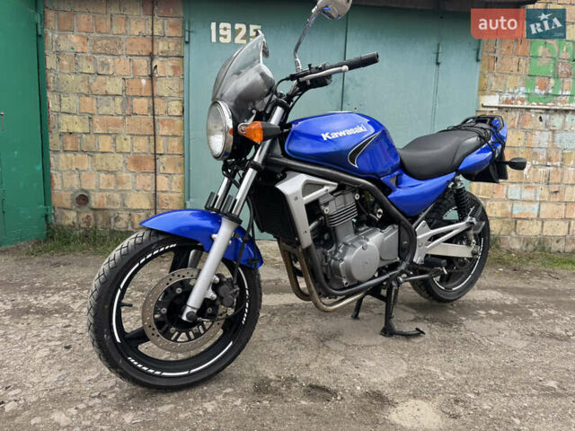 Синій Кавасакі ER-5, об'ємом двигуна 0.5 л та пробігом 34 тис. км за 2600 $, фото 1 на Automoto.ua