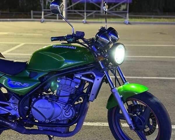 Зеленый Кавасаки ER-5, объемом двигателя 0.5 л и пробегом 15 тыс. км за 2800 $, фото 1 на Automoto.ua