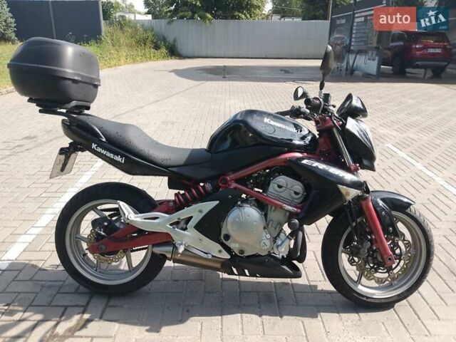 Чорний Кавасакі ER-6N, об'ємом двигуна 0.65 л та пробігом 47 тис. км за 4100 $, фото 1 на Automoto.ua