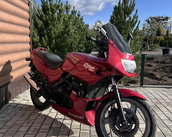 Красный Кавасаки EX 500D, объемом двигателя 0.5 л и пробегом 300 тыс. км за 1800 $, фото 1 на Automoto.ua